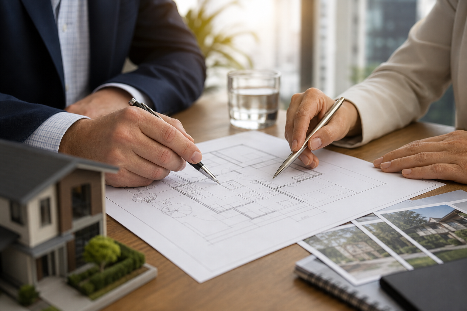 Business correspondence and meetings